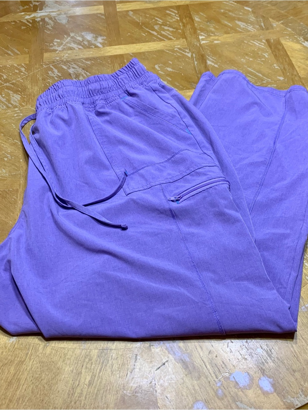 SCRUBSTAR PURPLE Stright Leg SCRUB PANTS 3X